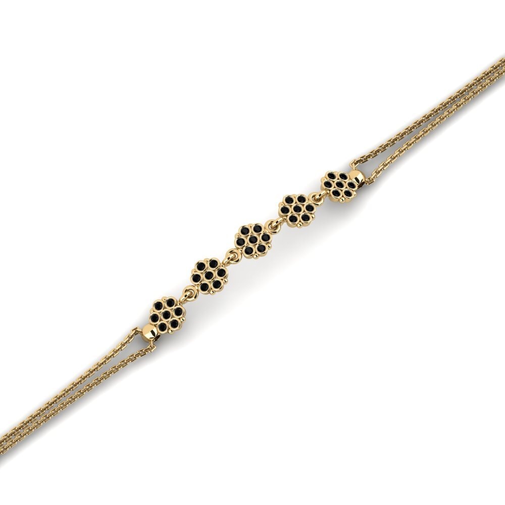 Black Diamond Women's Bracelet Fozzoc
