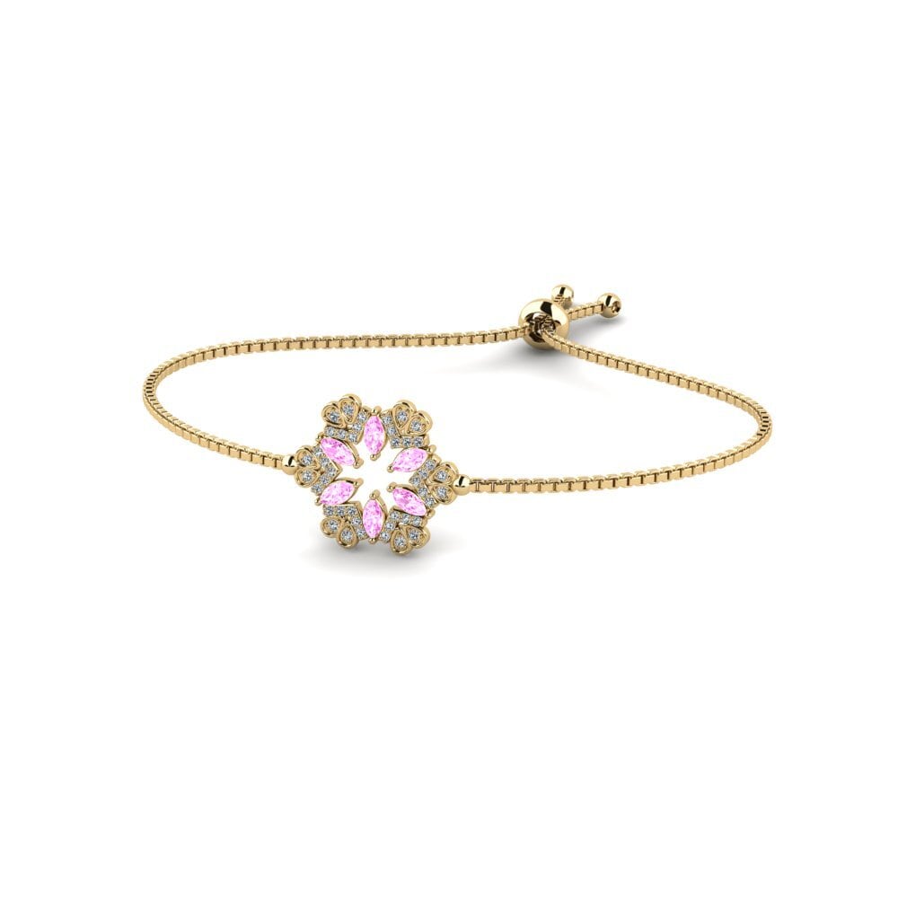 Zafiro Rosado Pulsera de Mujer Outpace
