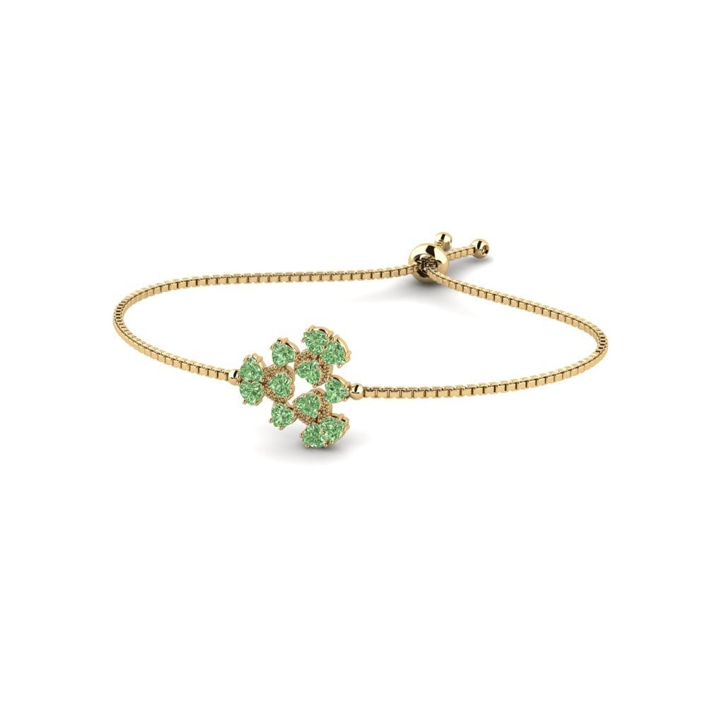 Green Diamond Women's Bracelet Outspin