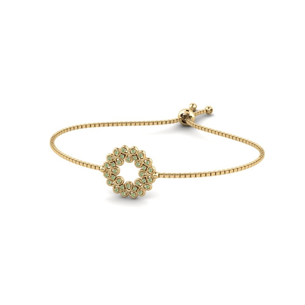 Green Diamond Women's Bracelet Palustar