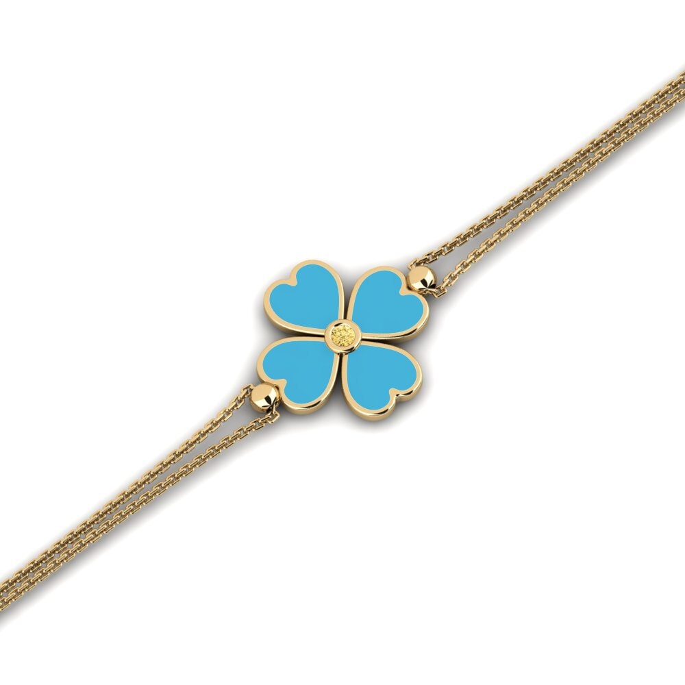 Yellow Diamond Women's Bracelet Paneress
