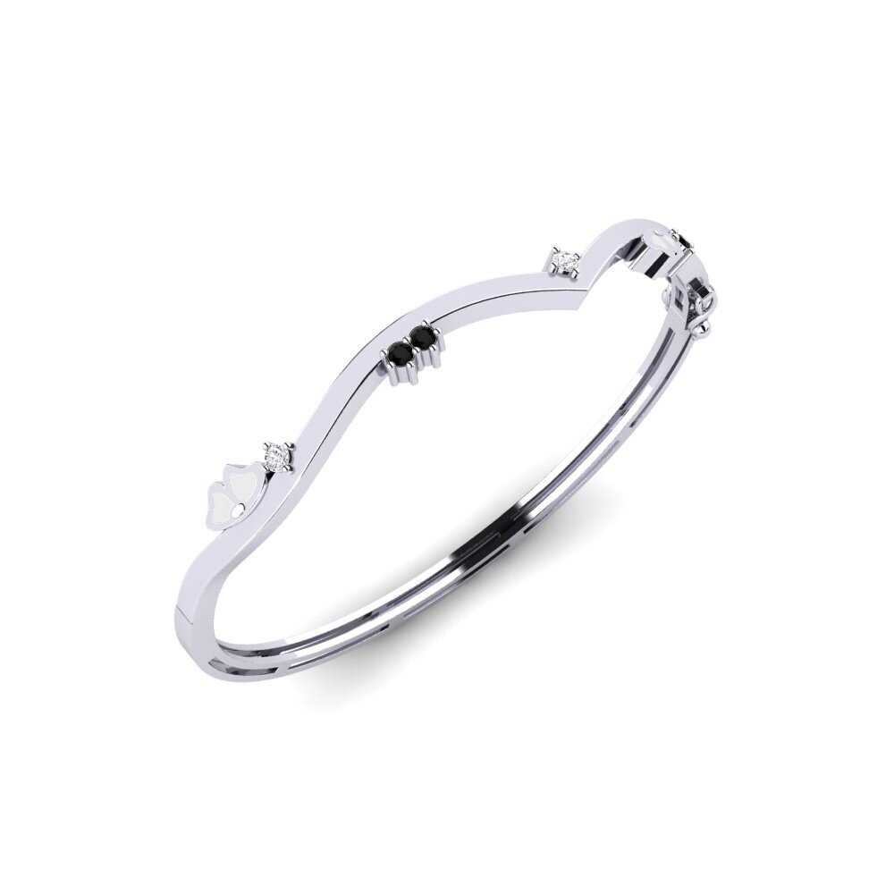 Black Sapphire Women's Bangle Dominance