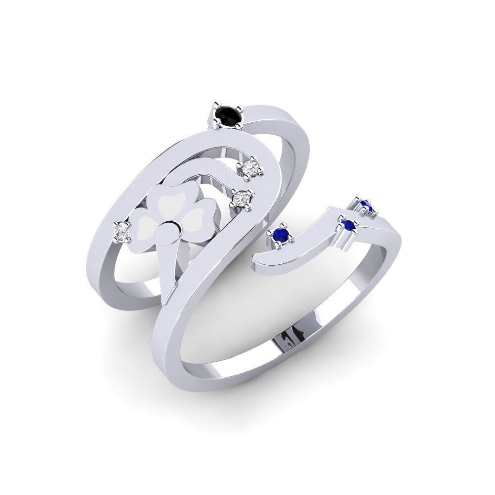 Diamante Negro Anillo Innovate