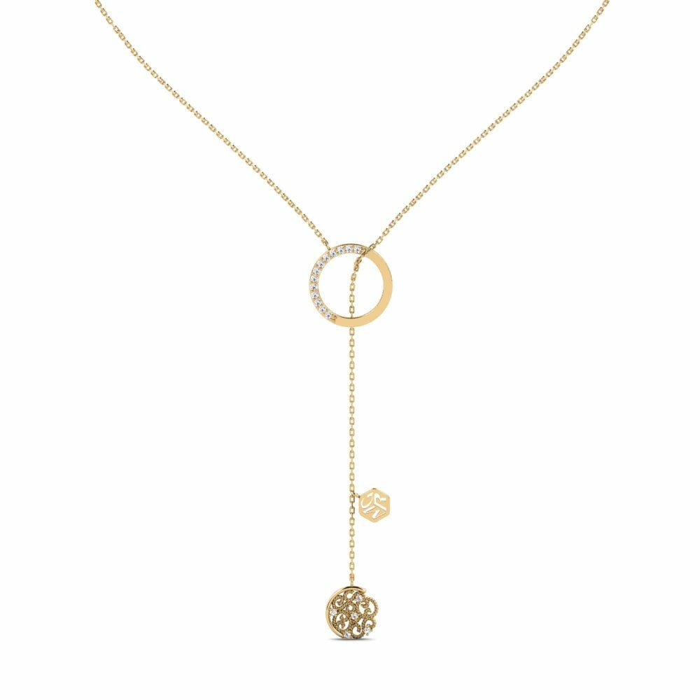 Moissanite Dames Ketting Locris