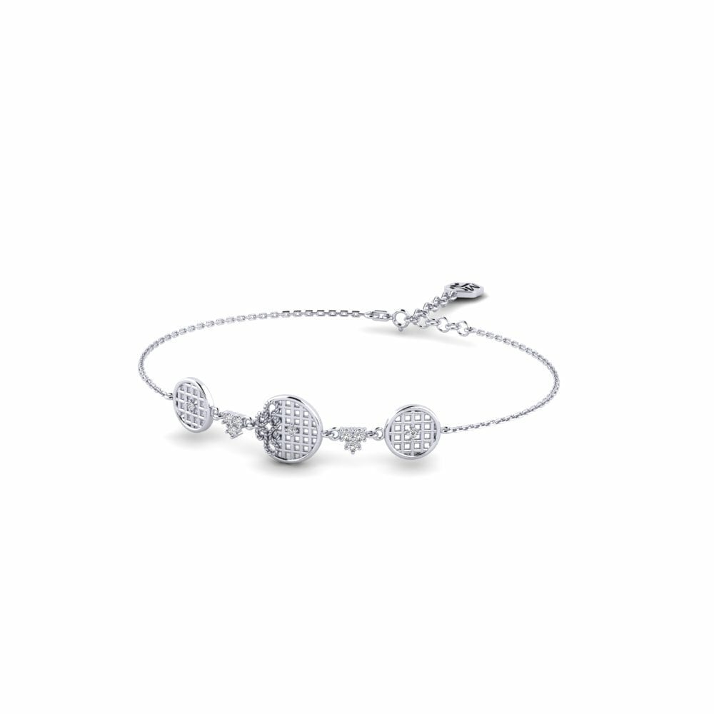Or Blanc 585 Bracelet pour femme Thousand