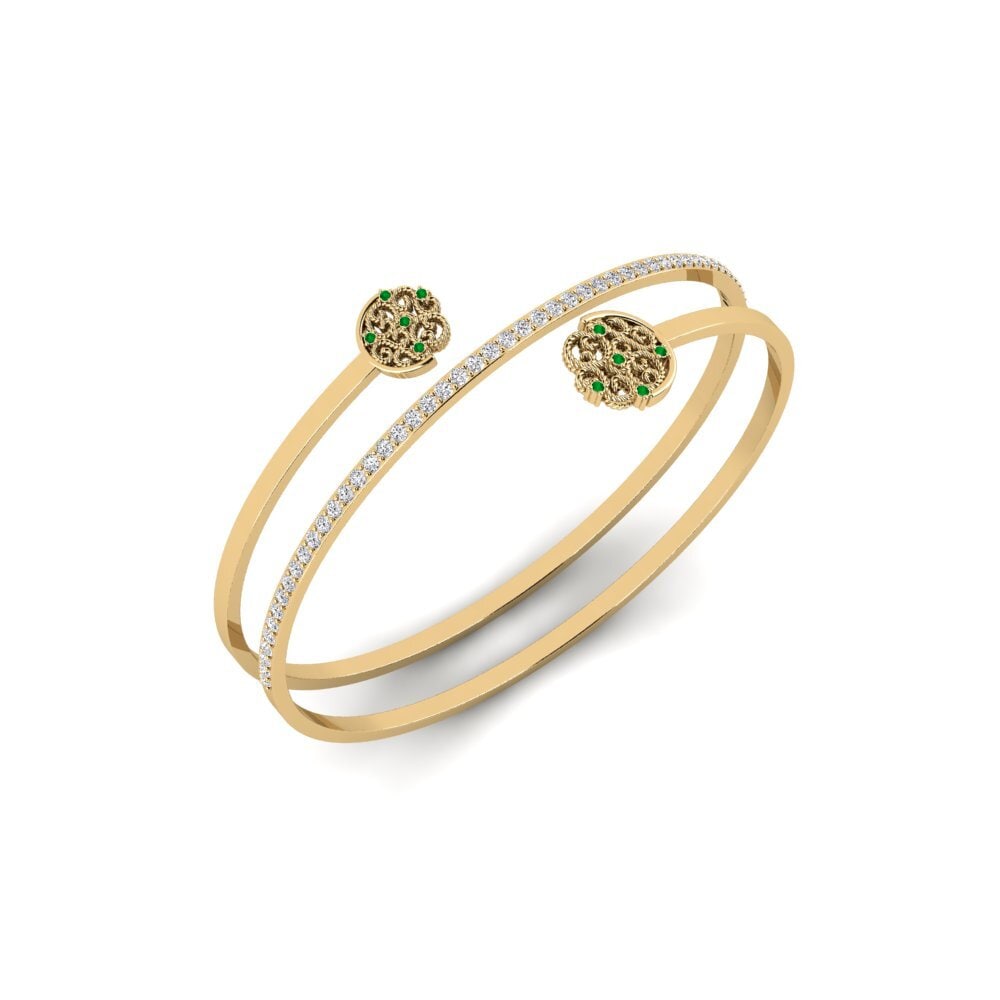 Emerald Women's Bracelet Zakros