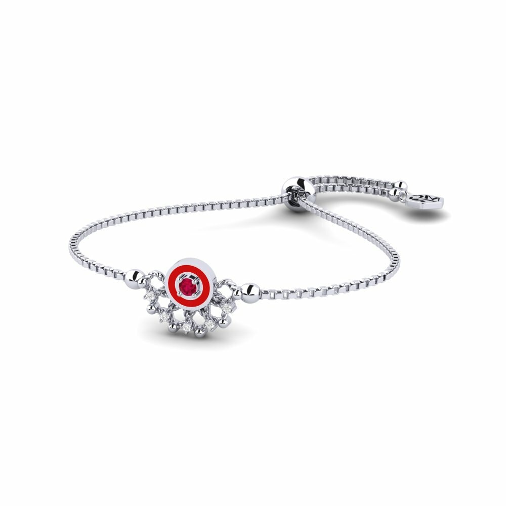 Or Blanc 585 Bracelet pour femme Busia