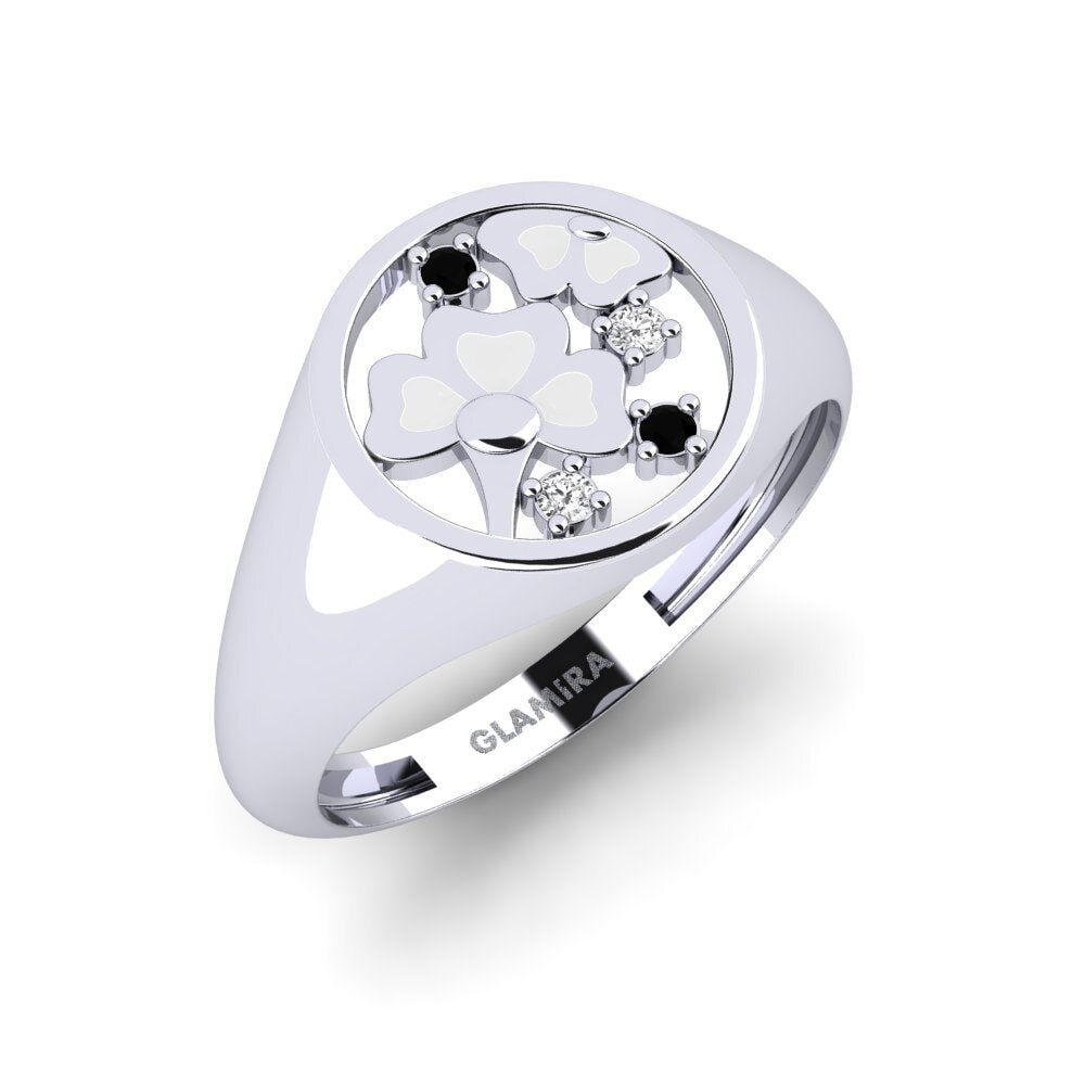Diamante Negro Anillo Foundation