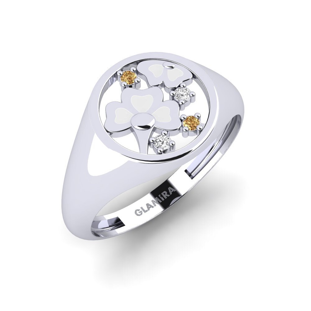 Bruine Diamant Ringen Foundation