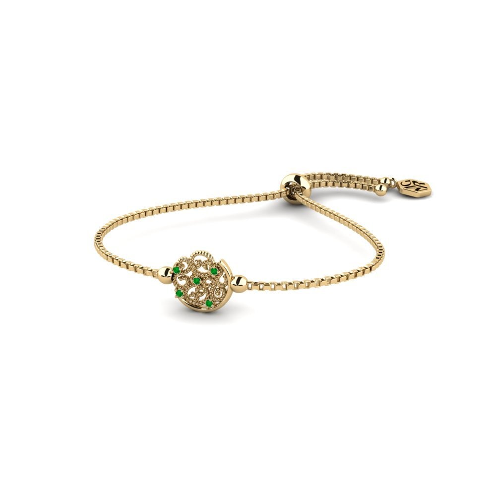 Emerald Women's Bracelet Heraea
