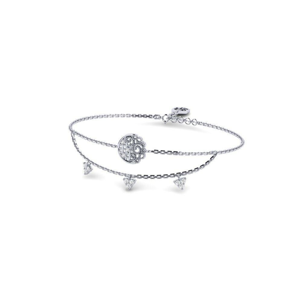 Or Blanc 585 Bracelet pour femme Inchiquin