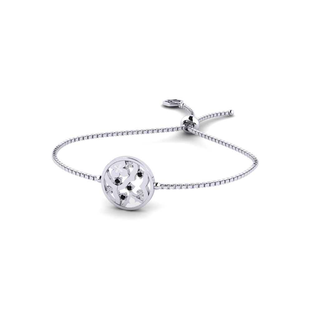 Black Sapphire Women's Bracelet Indefinitely