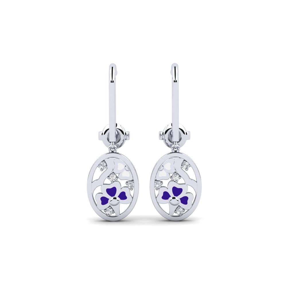 Pendientes Diamante Suspender