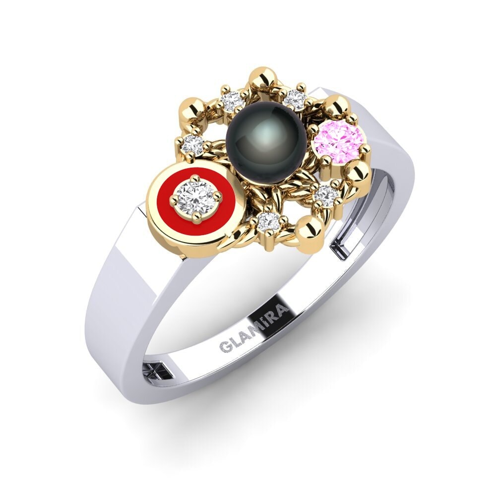 Roze Saffier Ringen Isherton