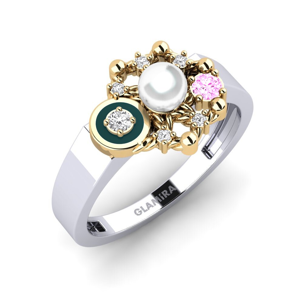 Roze Saffier Ringen Isherton