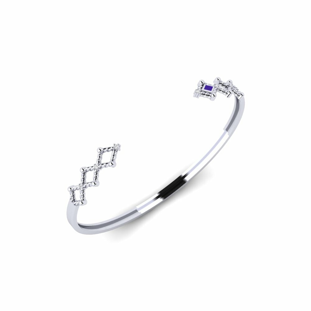 Or Blanc 585 Bracelet pour femme Kericho