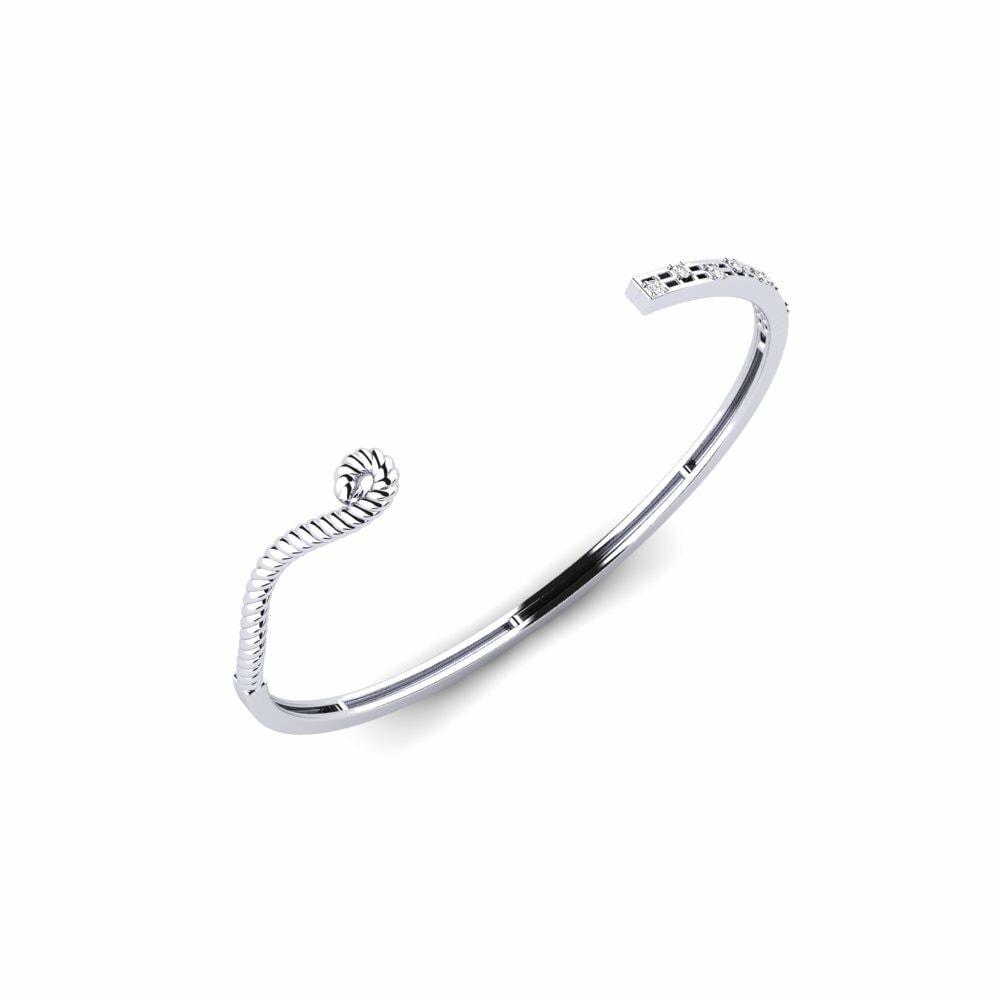 Or Blanc 585 Bracelet pour femme Kylemore
