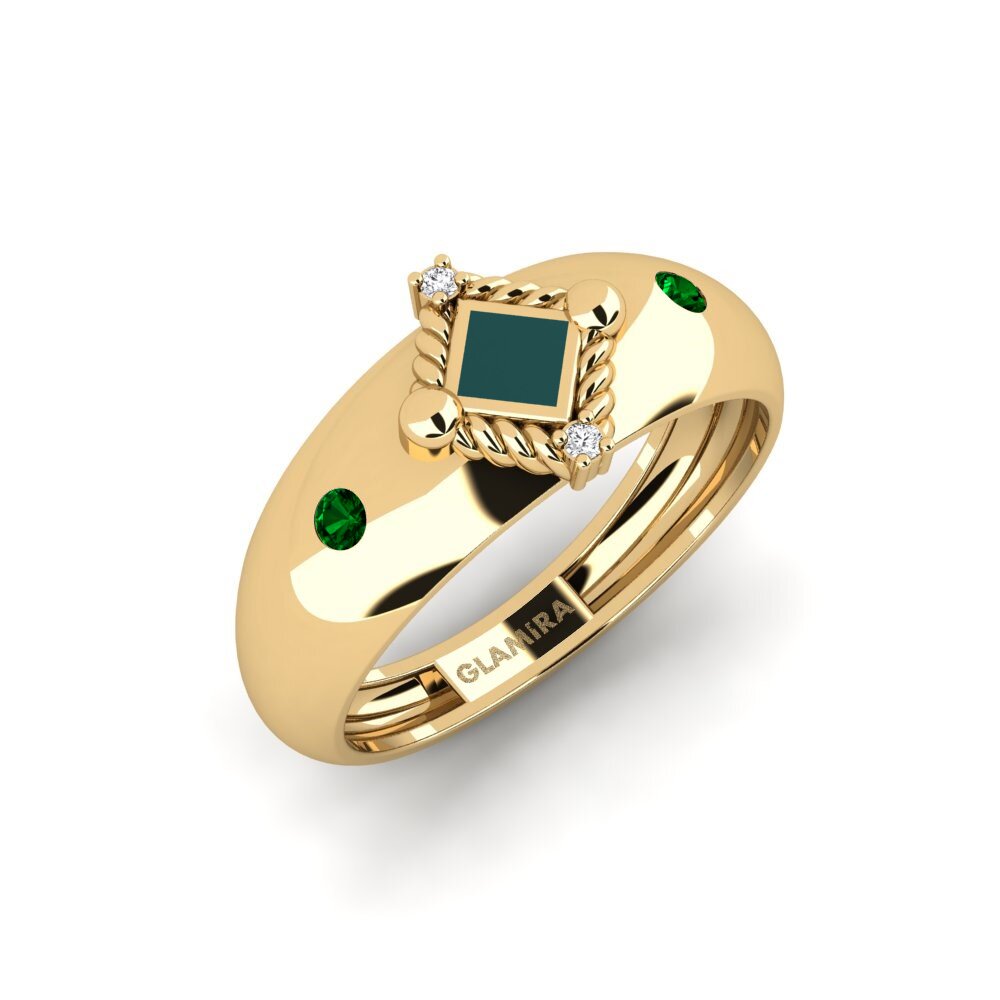 Groene Zirkoon Ringen Leduc