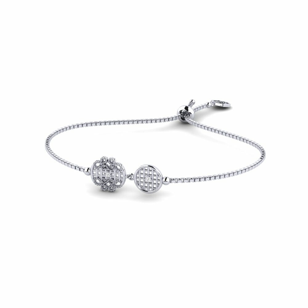 Or Blanc 585 Bracelet pour femme Lickeen