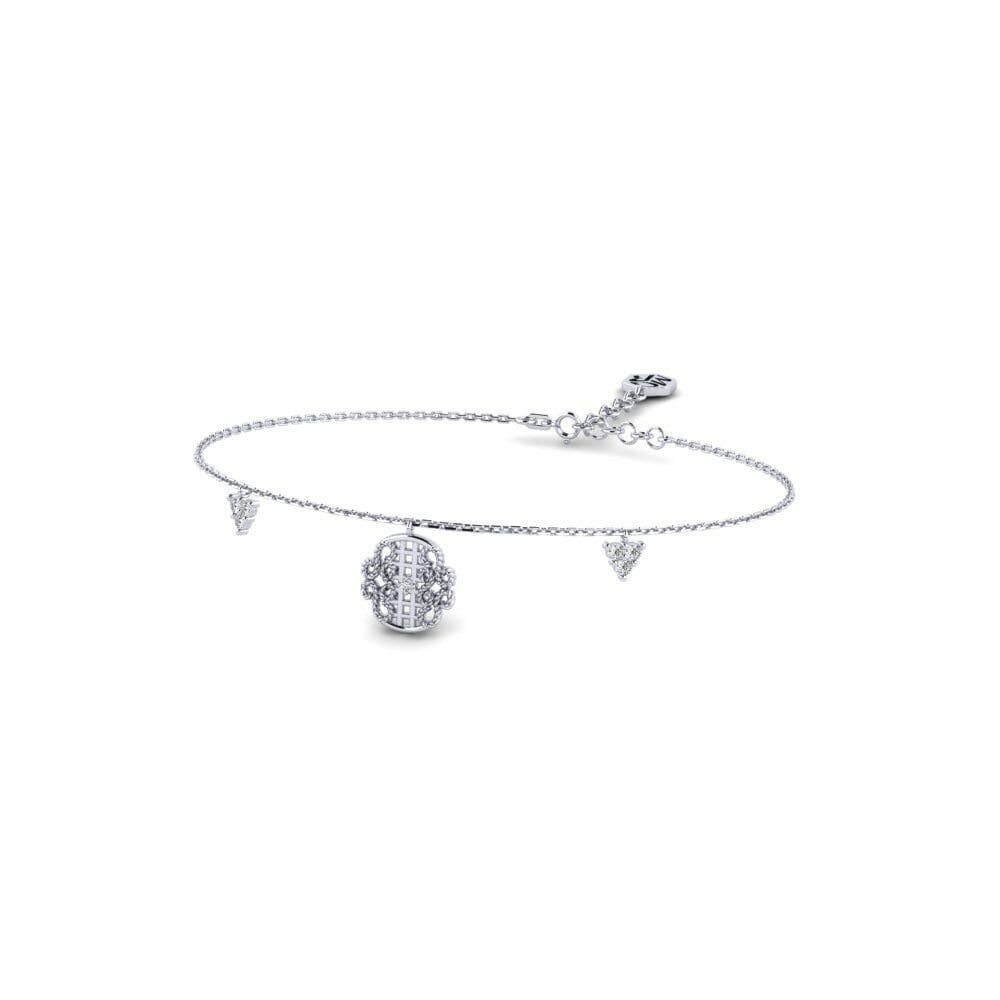 Or Blanc 585 Bracelet pour femme Biograd