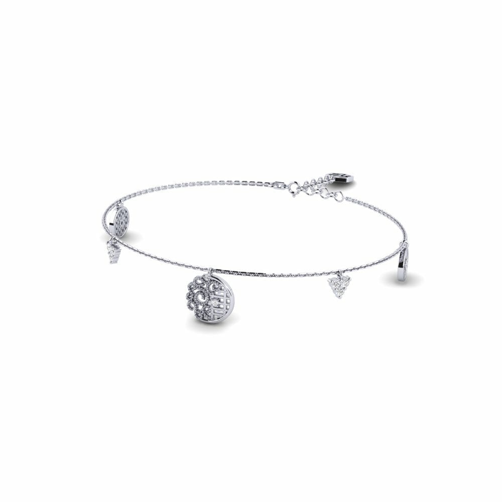 Or Blanc 585 Bracelet pour femme Cuyahoga