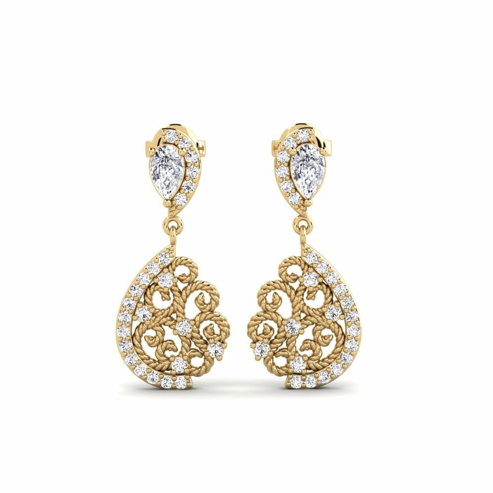 Moissanite Orecchino da donna Decelea