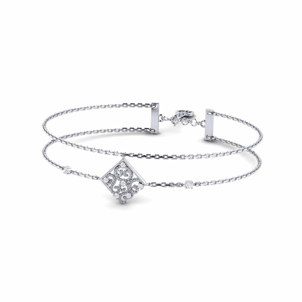 Or Blanc 585 Bracelet pour femme Epirus