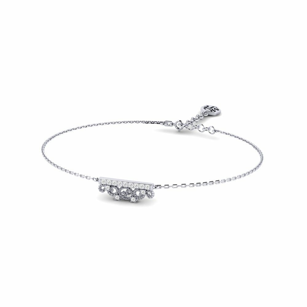 Or Blanc 585 Bracelet pour femme Eresos