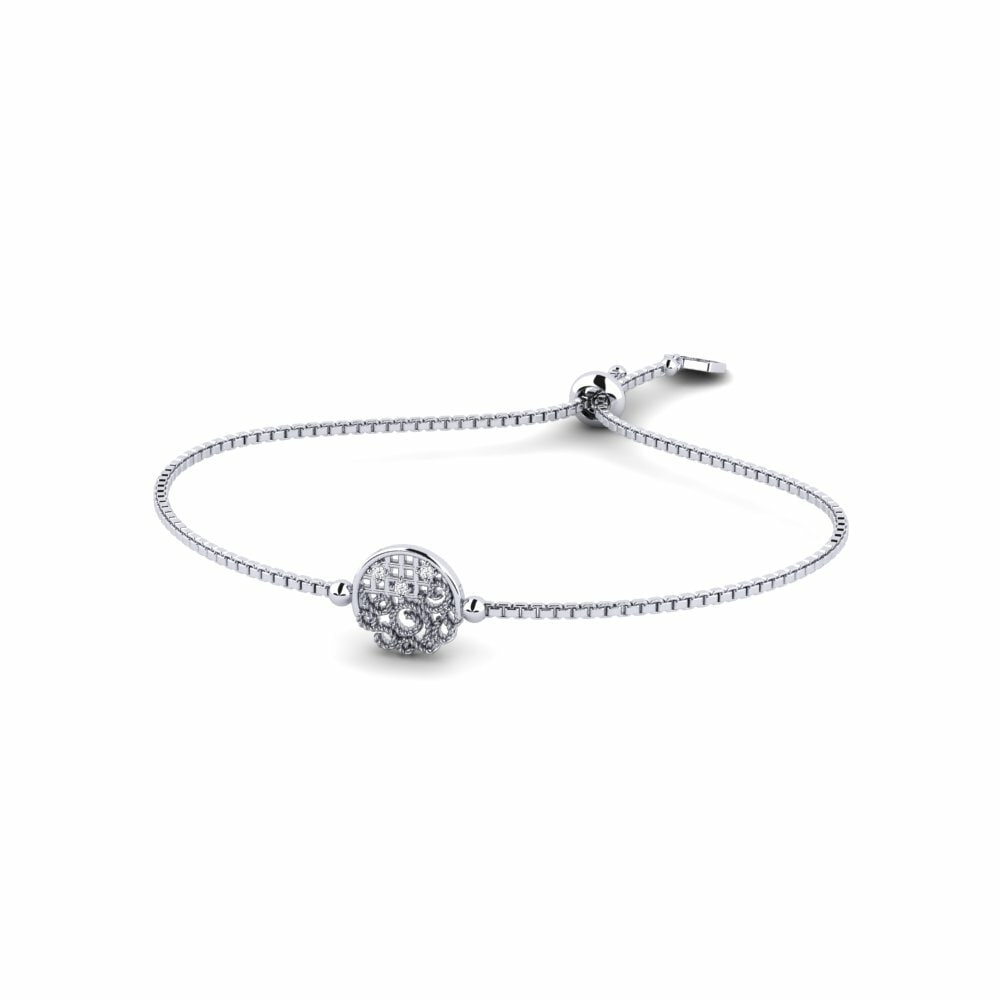 Or Blanc 585 Bracelet pour femme Furnance