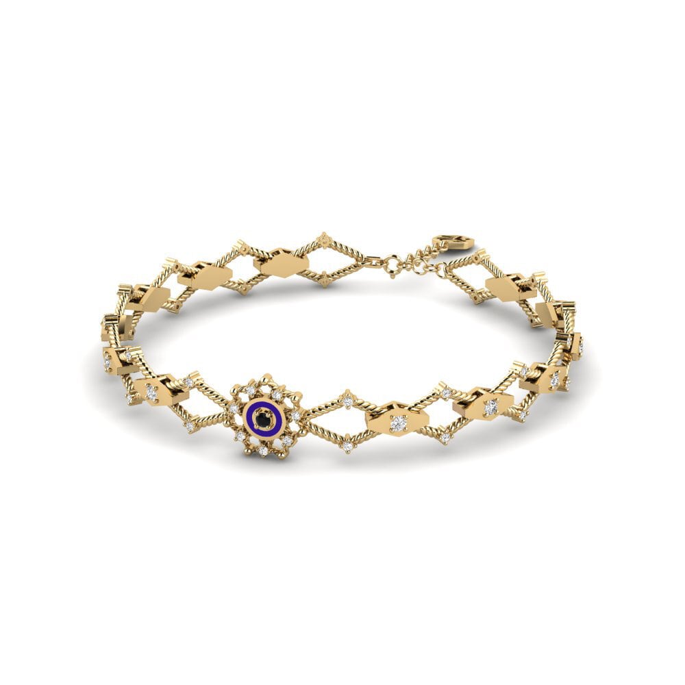 Onyx Noir Bracelet pour femme Lethem