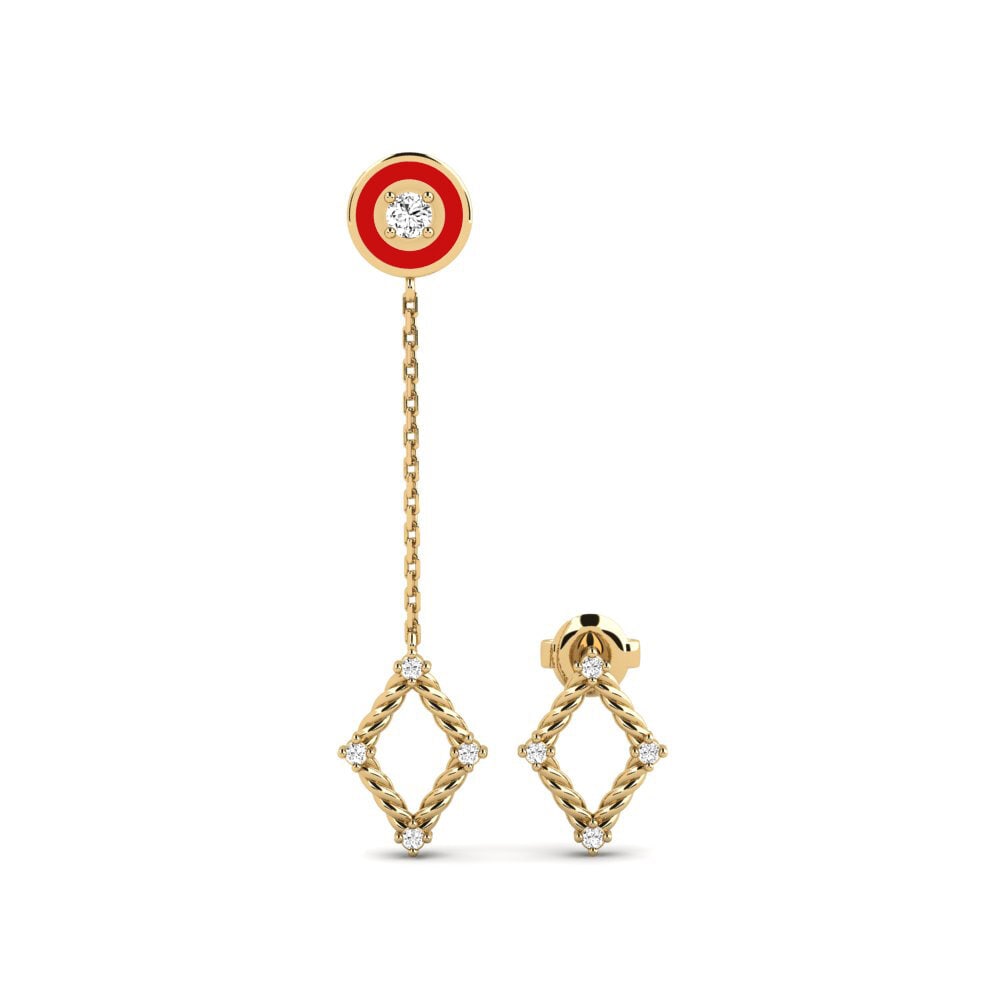Moissanite Orecchino da donna Marsabit - SET