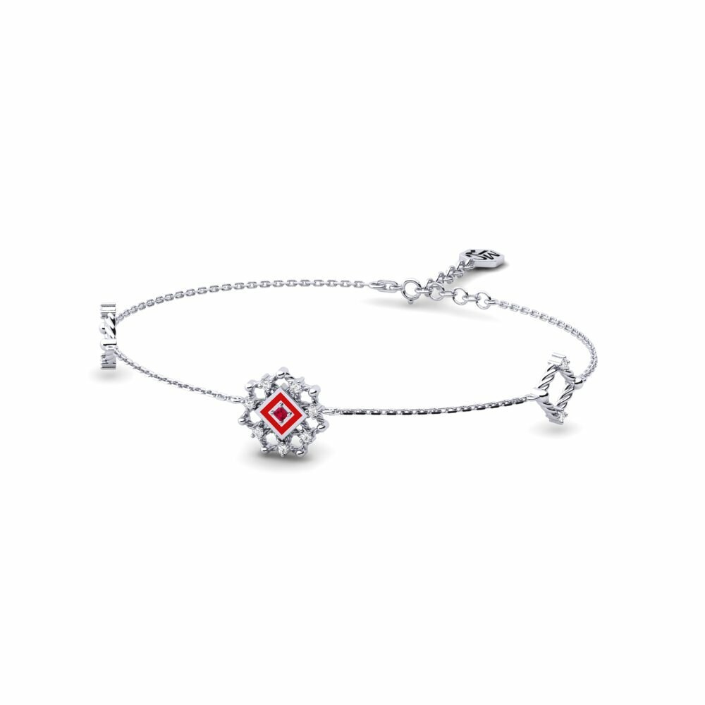 Or Blanc 585 Bracelet pour femme Tarkwa