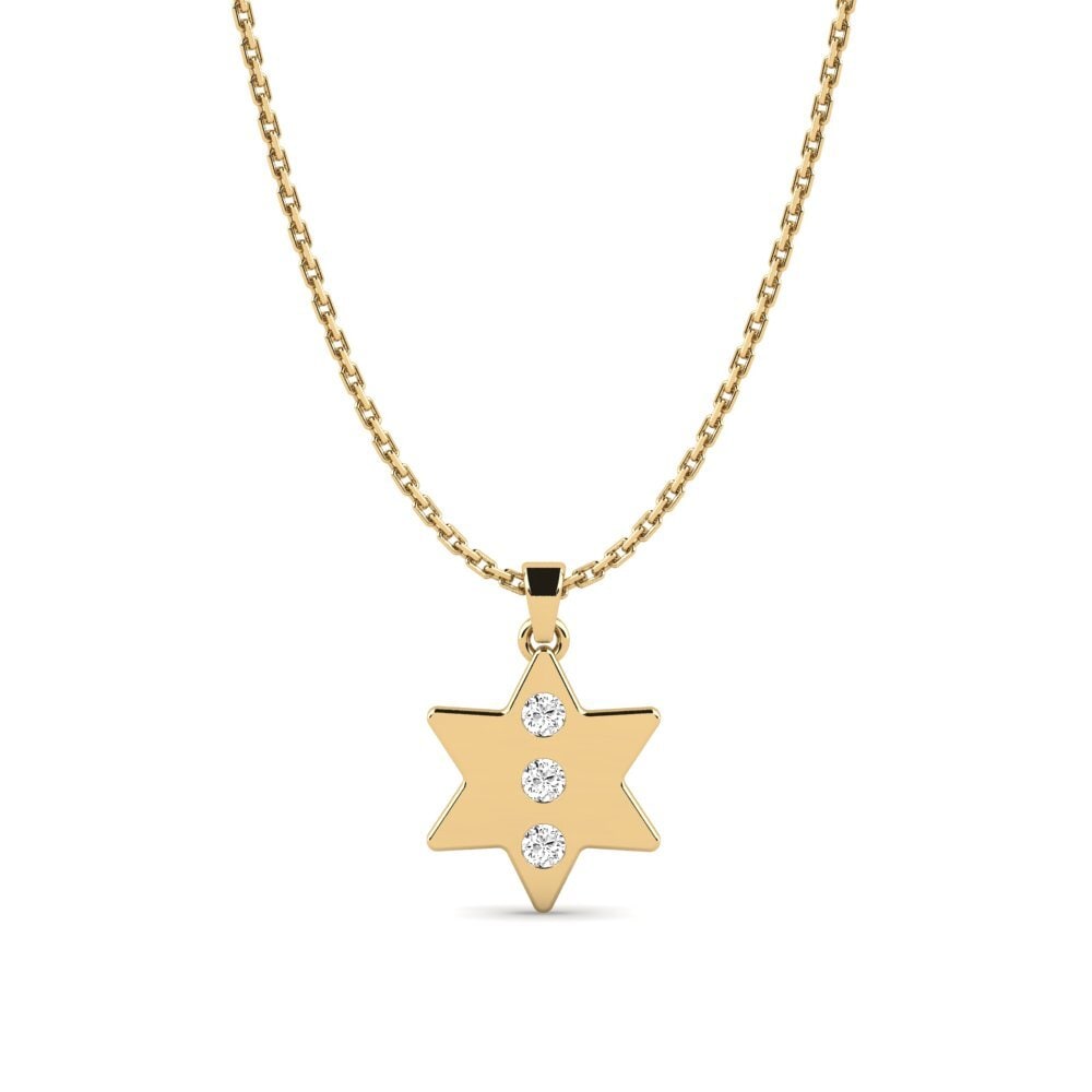 Moissanite Women's Pendant Antico