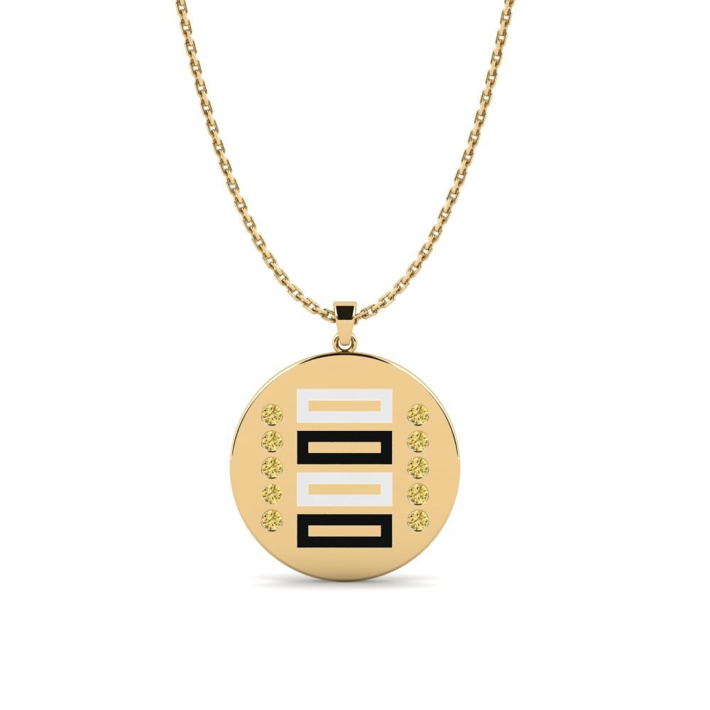 Yellow Diamond Women's Pendant Anwe