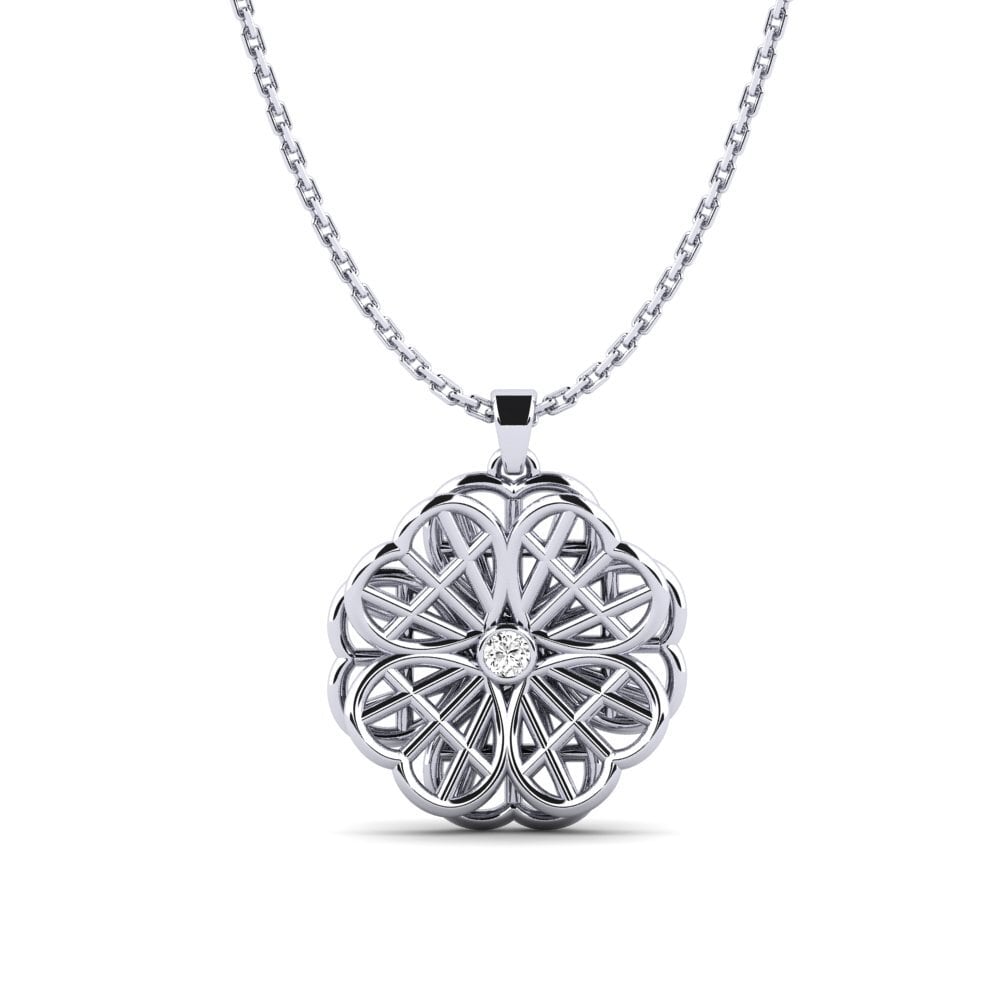 Moissanite Women's Pendant Cerfelaphe