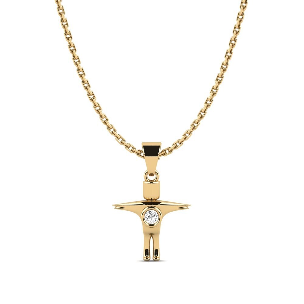 Moissanite Women's Pendant Periodique