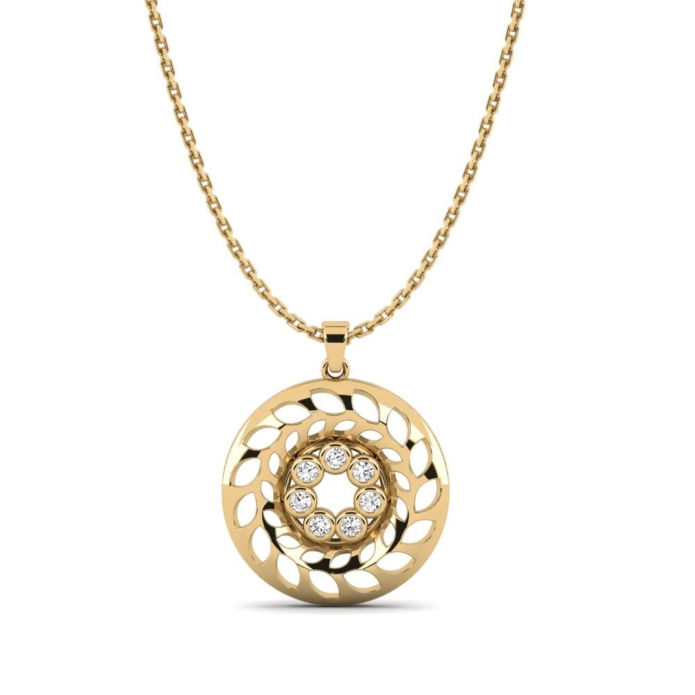 Moissanite Women's Pendant Plical