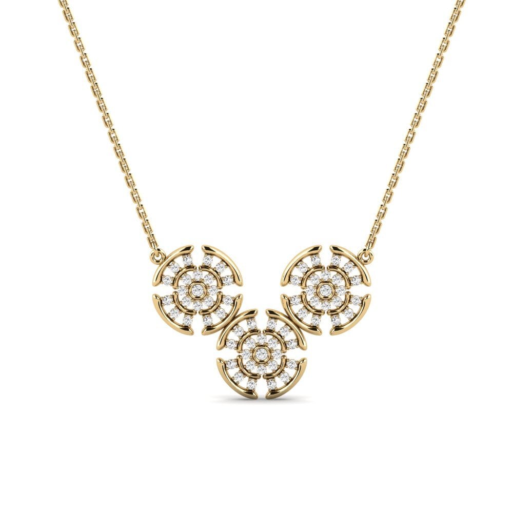 Moissanite Women's Necklace Plushew