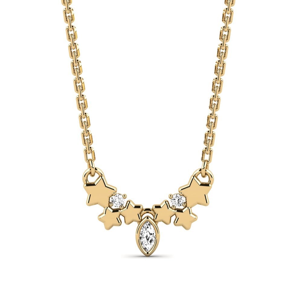 Moissanite Women's Necklace Pous