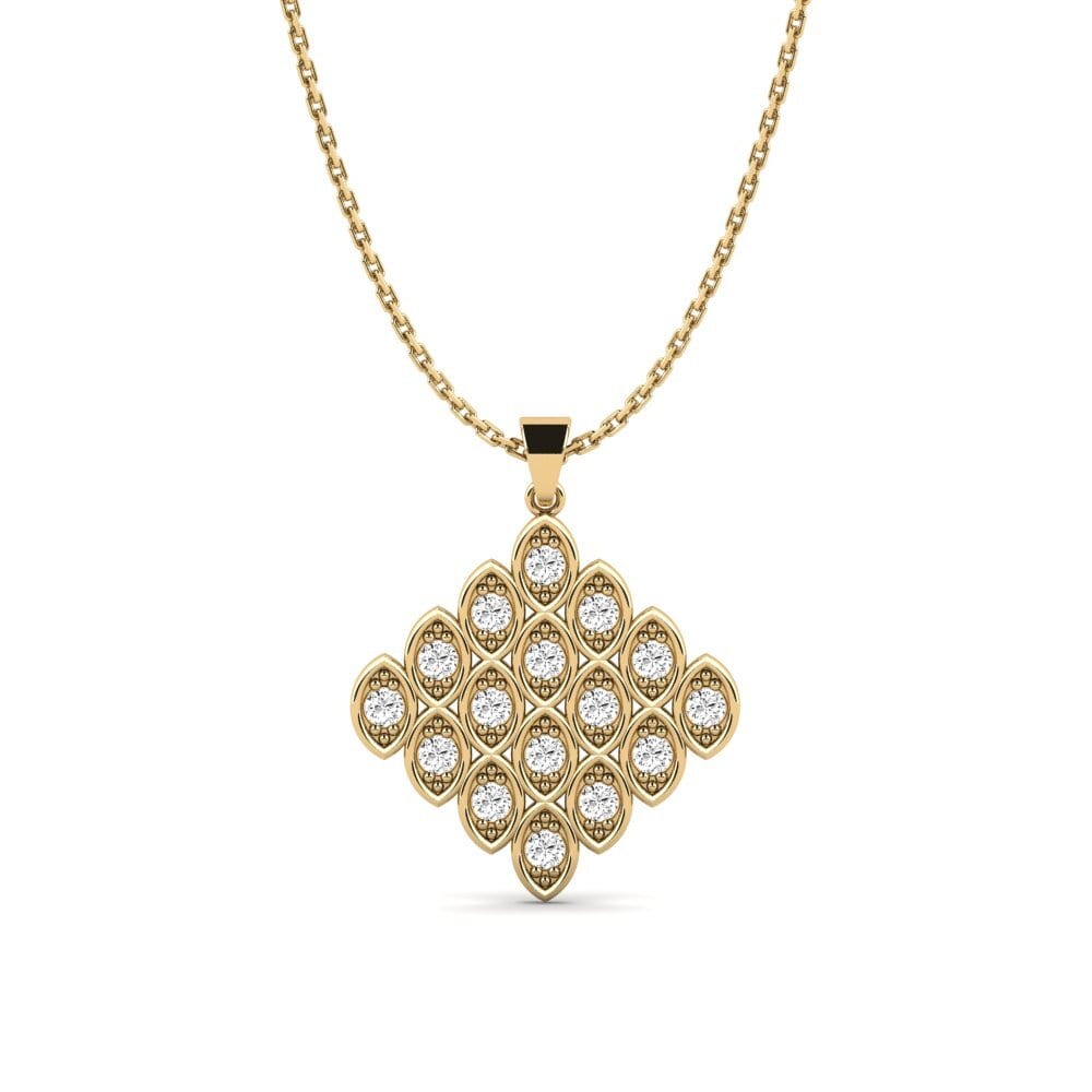 Moissanite Women's Pendant Prase
