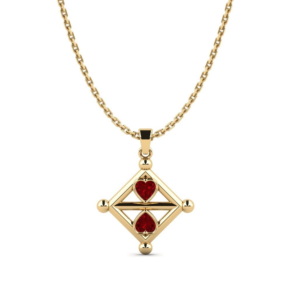 Red Zirconia Women's Pendant Producteur