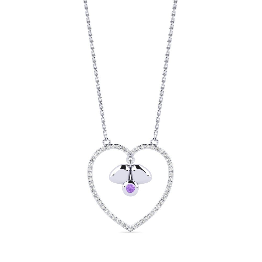 Amethyst Women's Necklace Ptotic