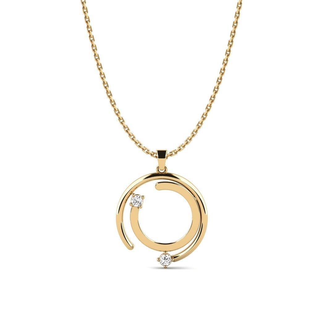 Moissanite Women's Pendant Simpan