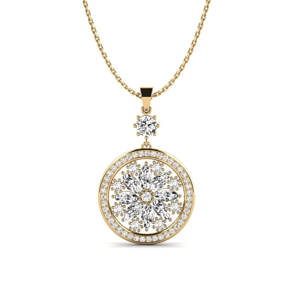 Moissanite Women's Pendant Suff