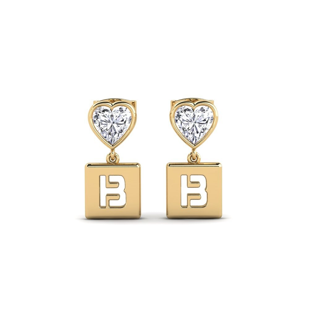 Diamond Women's Earring Camminare - B