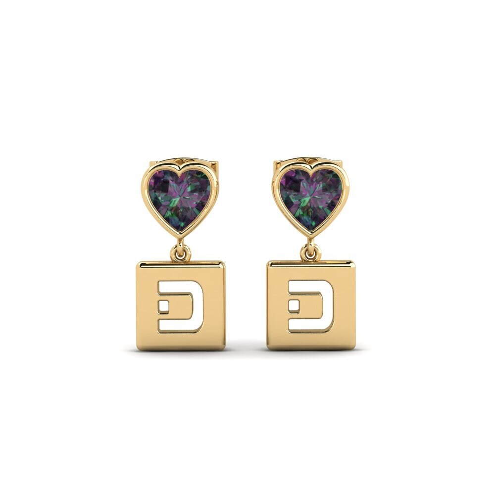 Mystic Topaz Women's Earring Camminare - D