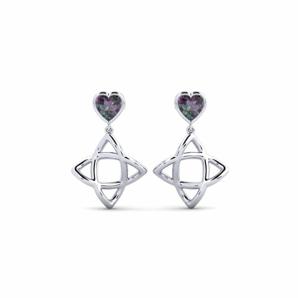 Mystic Topaz Women's Earring Omission