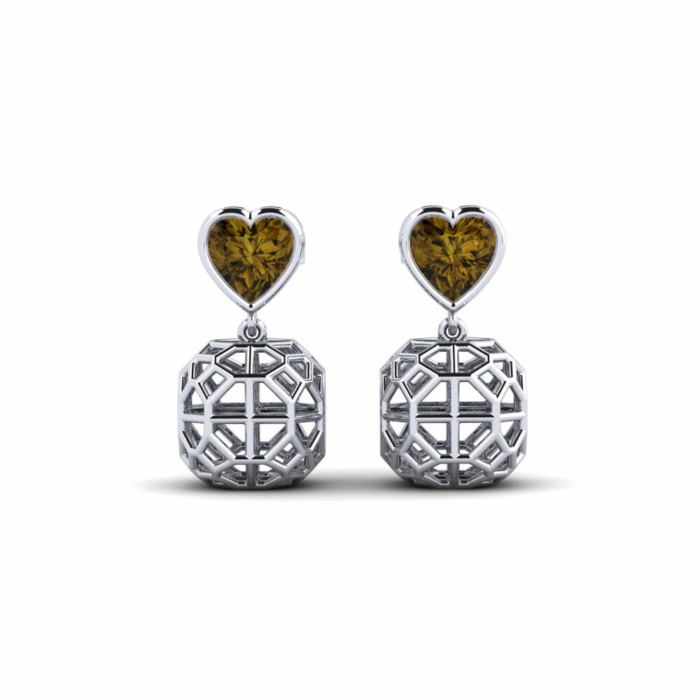 Brown Zircon Women's Earring Otsillak