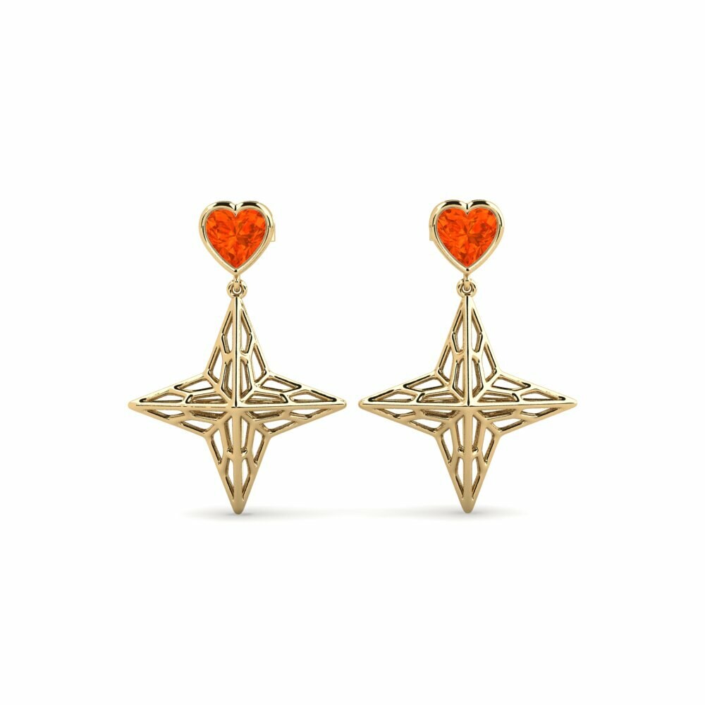 Fire-Opal Women's Earring Postcava