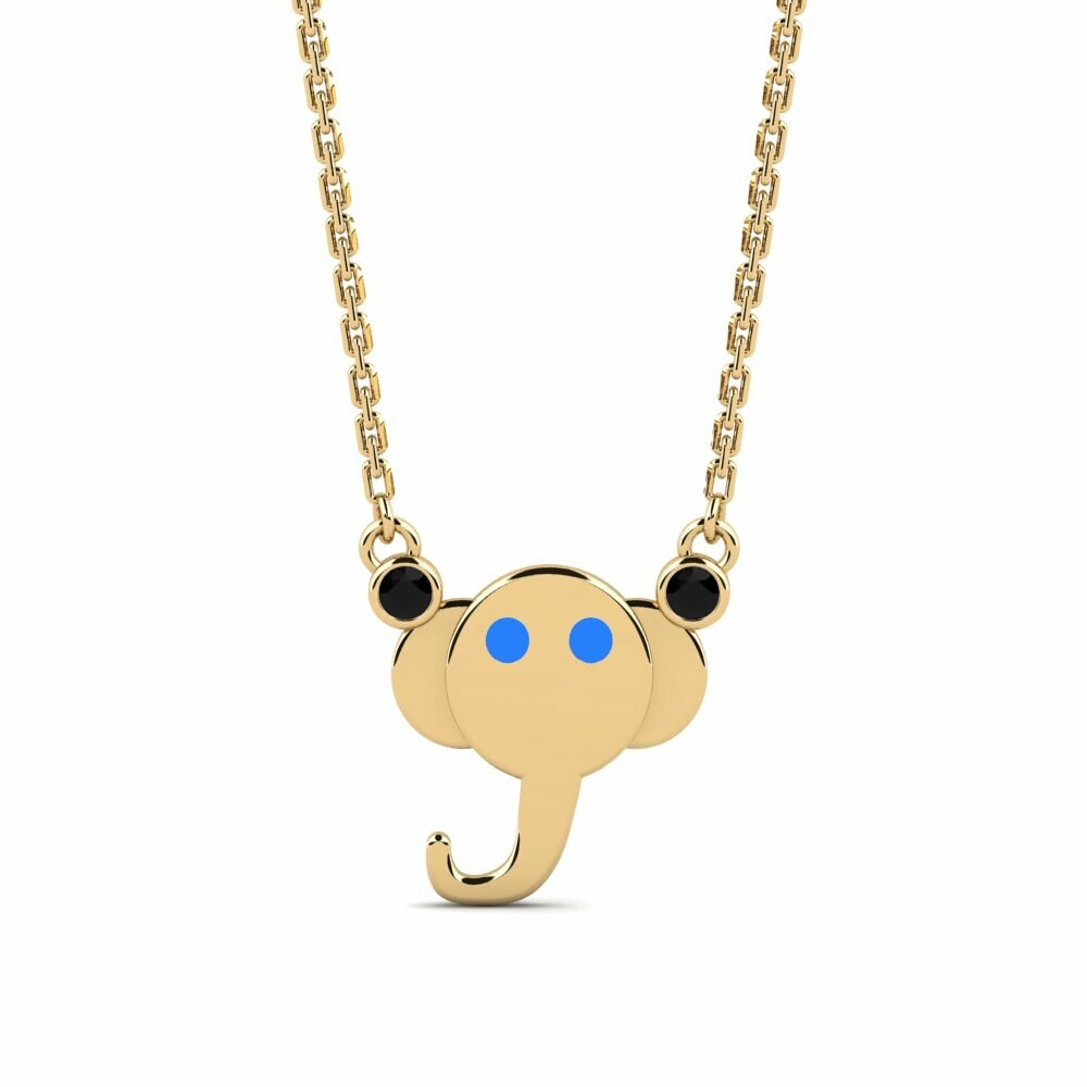 Zwarte Onyx Kinderketting Dodo